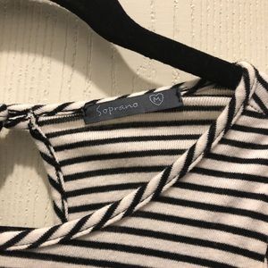 Soprano Other - Striped Romper Soprano Other - Striped Romper